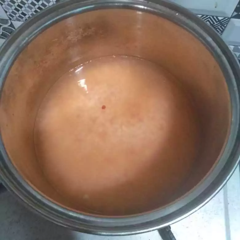 Step 1 Puding Sagu Mutiara