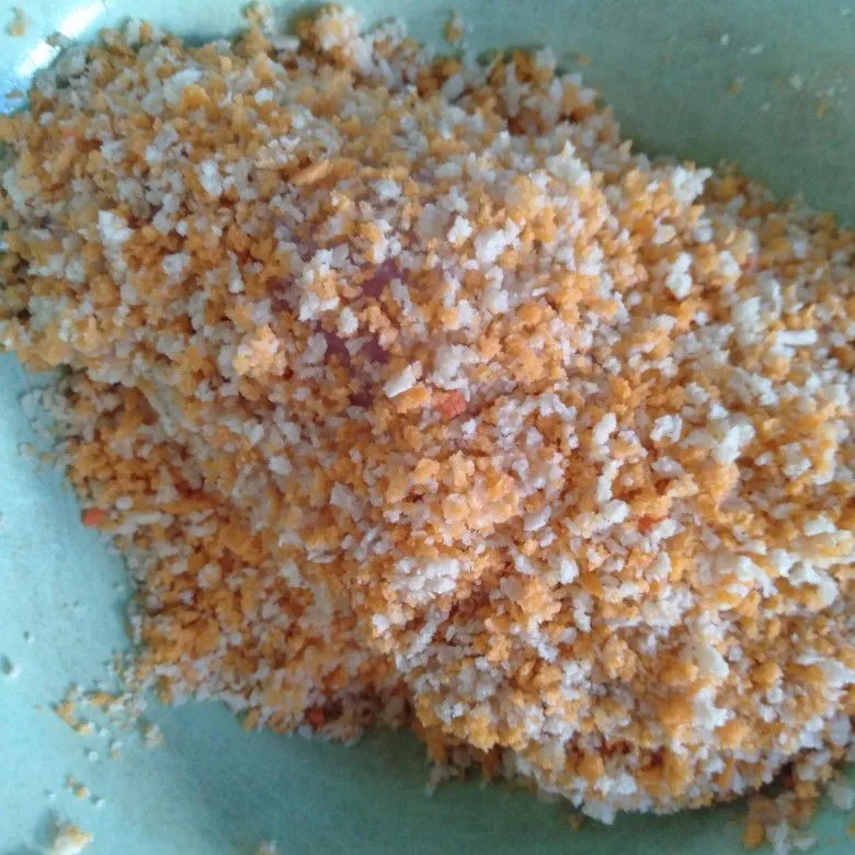 Step 4 Chicken Katsu Saus Telur Asin