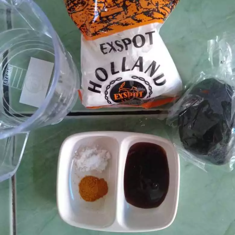 Step 6 Chicken Katsu Saus Telur Asin