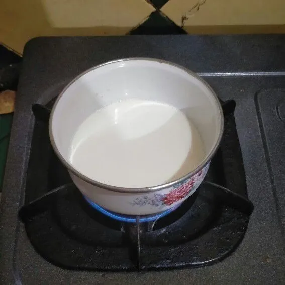 Rebus susu sekitar 2 menit.