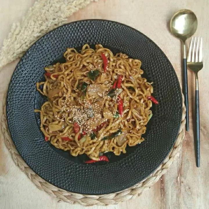 Mie Goreng Teriyaki #JagoMasakMinggu5Periode3