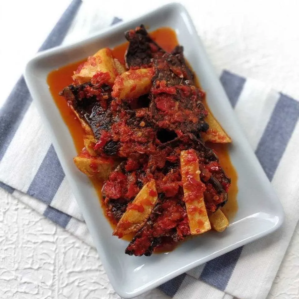 Dendeng Paru dan Kentang