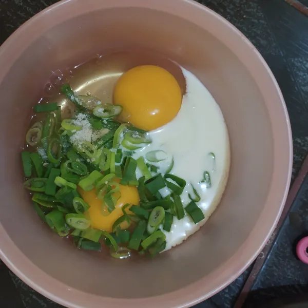 Campurkan semua bahan A.