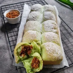 Milky Bread Pandan Unti #JagoMasakMinggu5Periode3