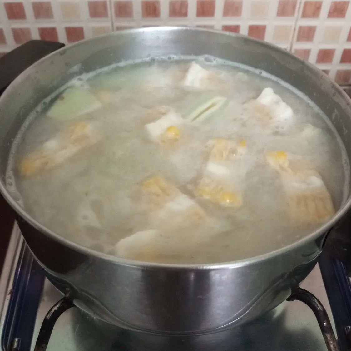 Step 2 Bobor Bayam