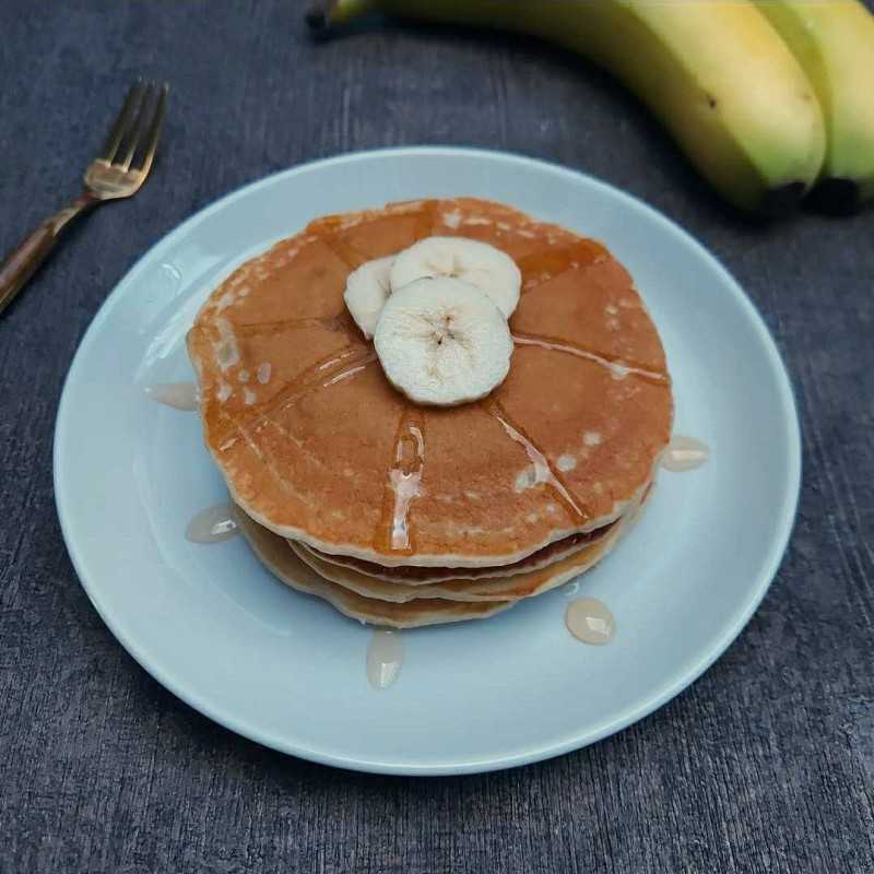Resep Banana Pancake #JagoMasakMinggu5Periode3 Sederhana Enak | Chef Depay Kitchen