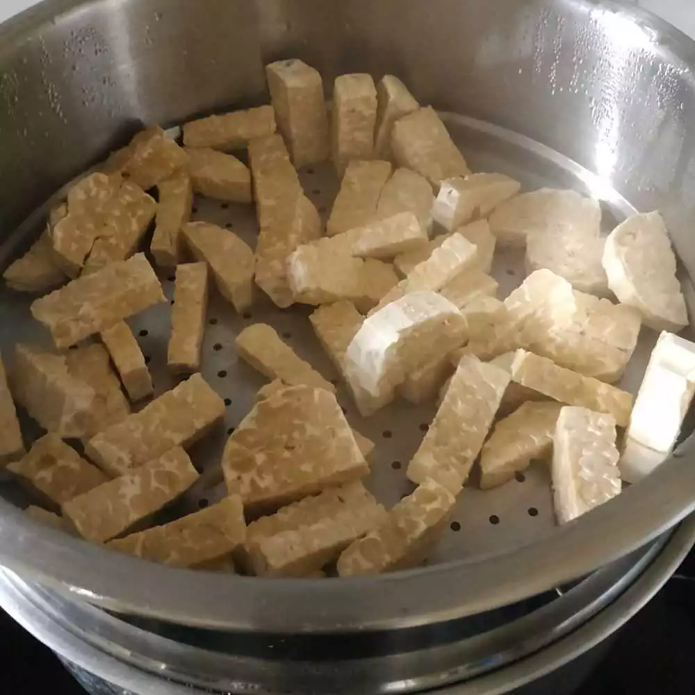 Step 1 Sosis Tempe