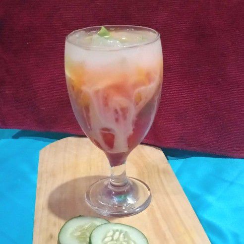 Resep Es Rujak Serut Mangga #JagoMasakMinggu6Periode3 Sederhana Rumahan ...