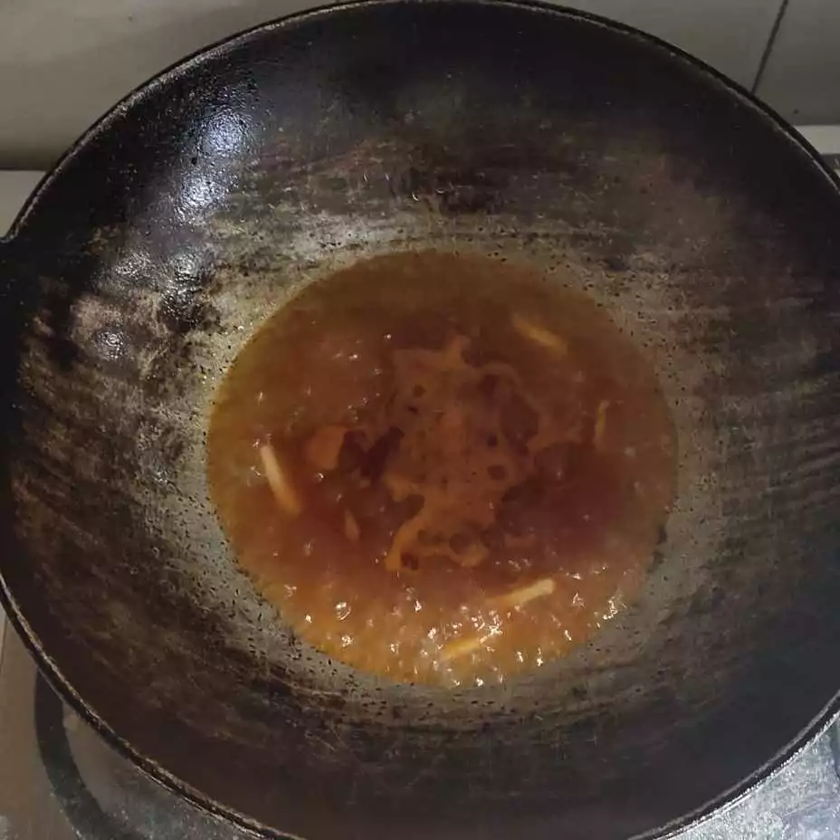 Step 7 Ayam Asam Manis