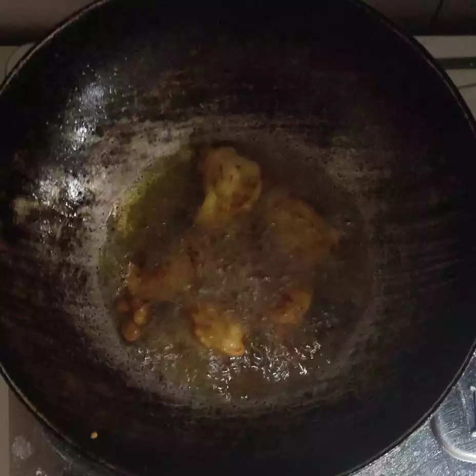 Step 4 Ayam Asam Manis