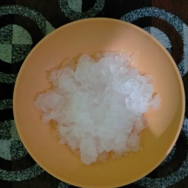 Serut seluruh es batu