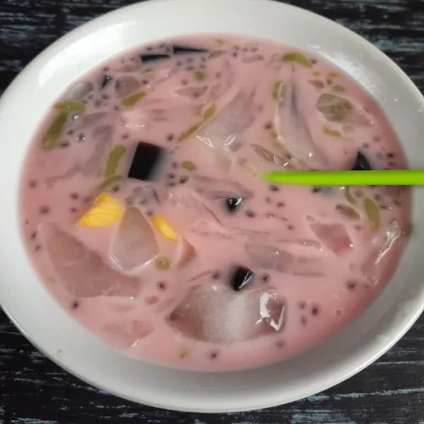 Siap disajikan sebagai penyegar di siang hari.