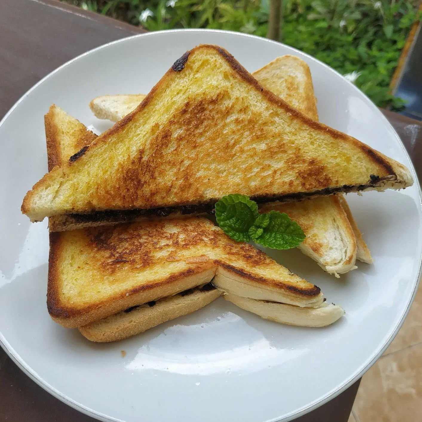 Roti Panggang Coklat Keju