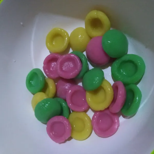 Angkat dan tiriskan.