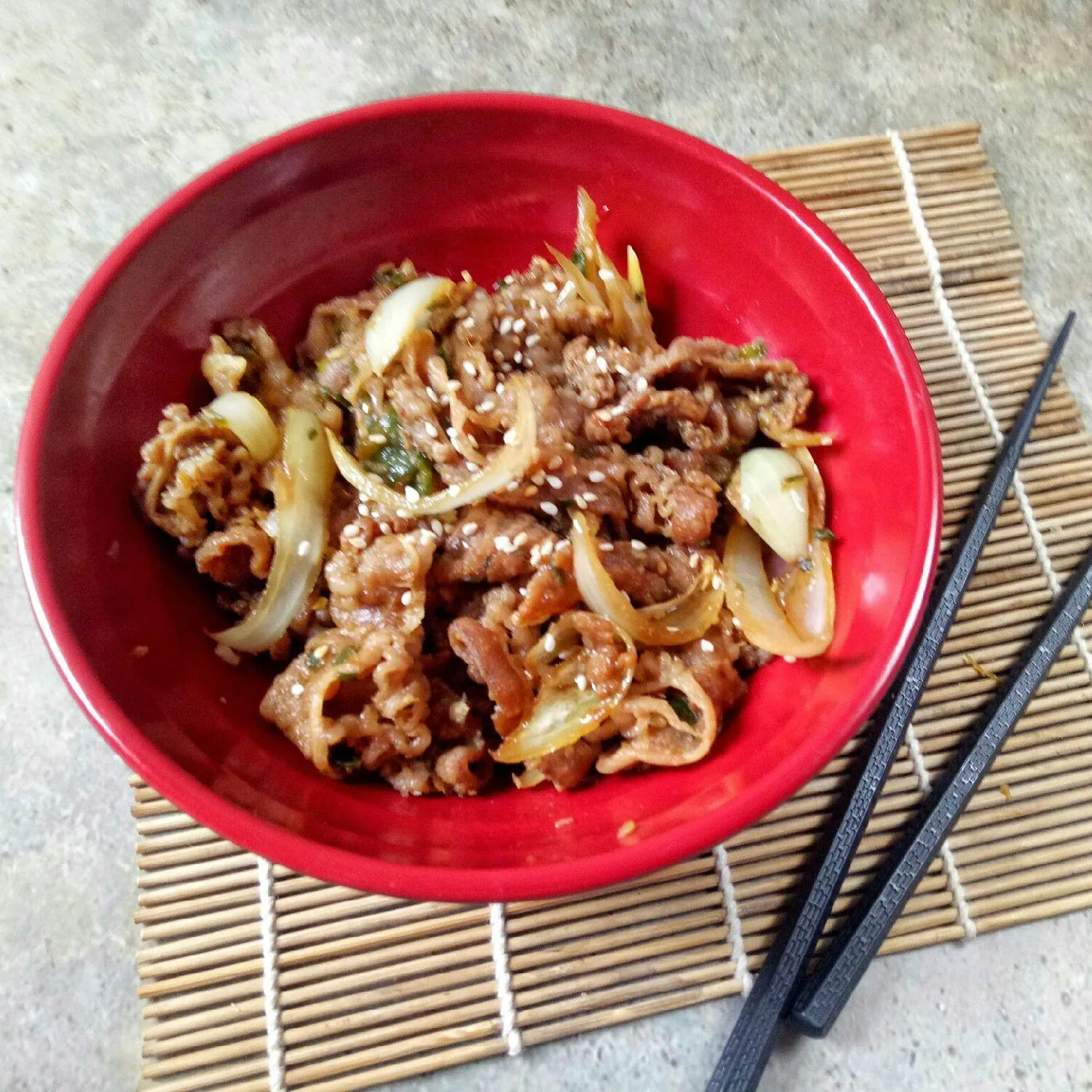 Rice Bowl Gyudon Cabe Ijo