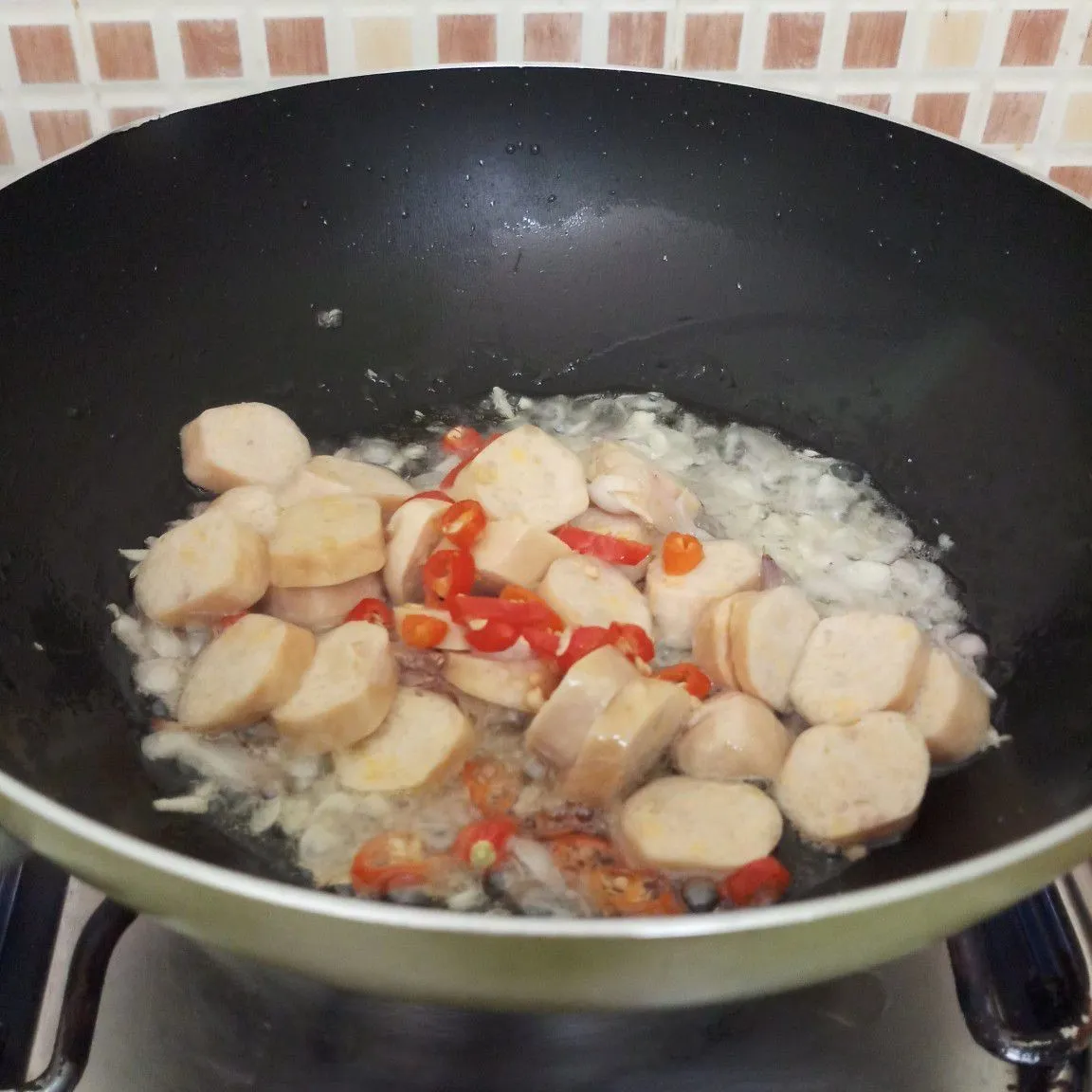 Step 2 Nasi Gila