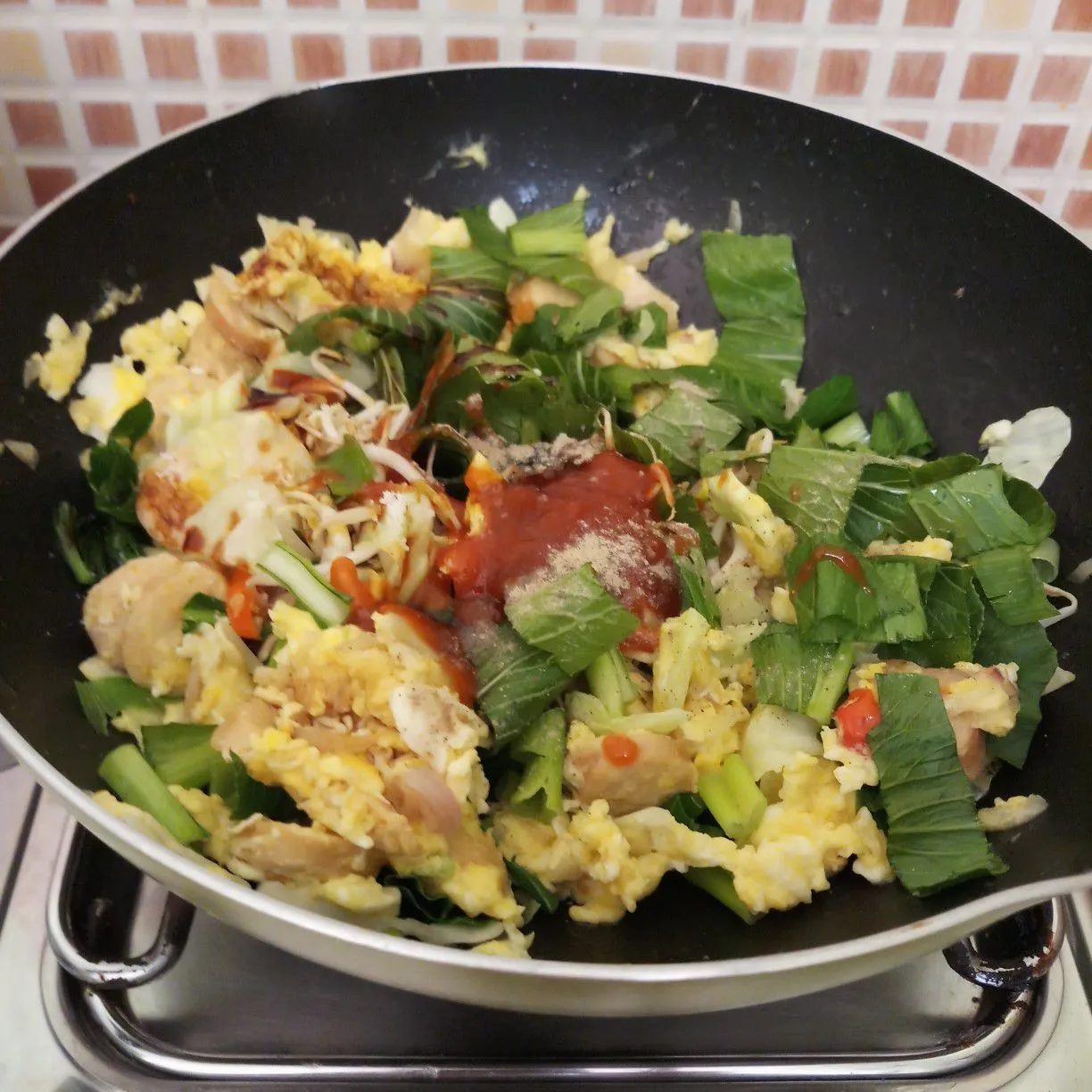 Step 5 Nasi Gila