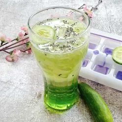 Es Timun Nata de Coco #JagoMasakMinggu6Periode3