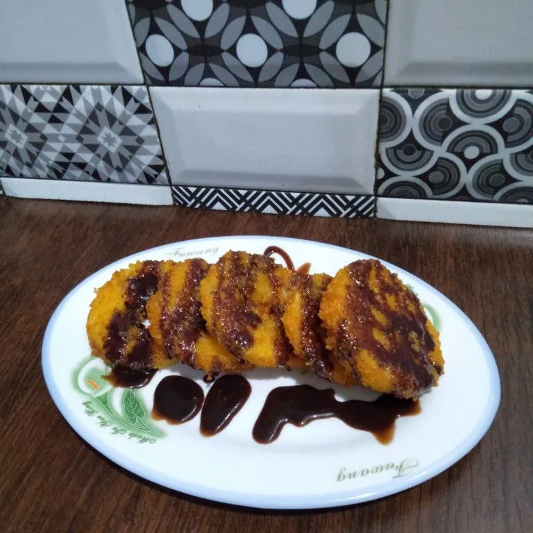 Step 7 Apel Goreng Crispy