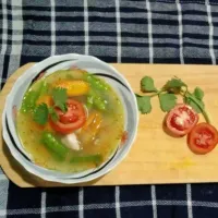 Sup Herba Dengan Rosemary
