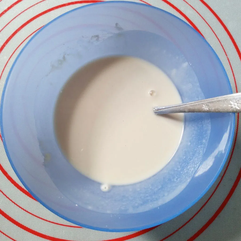 Step 6 Kumbu Kacang Hijau Goreng