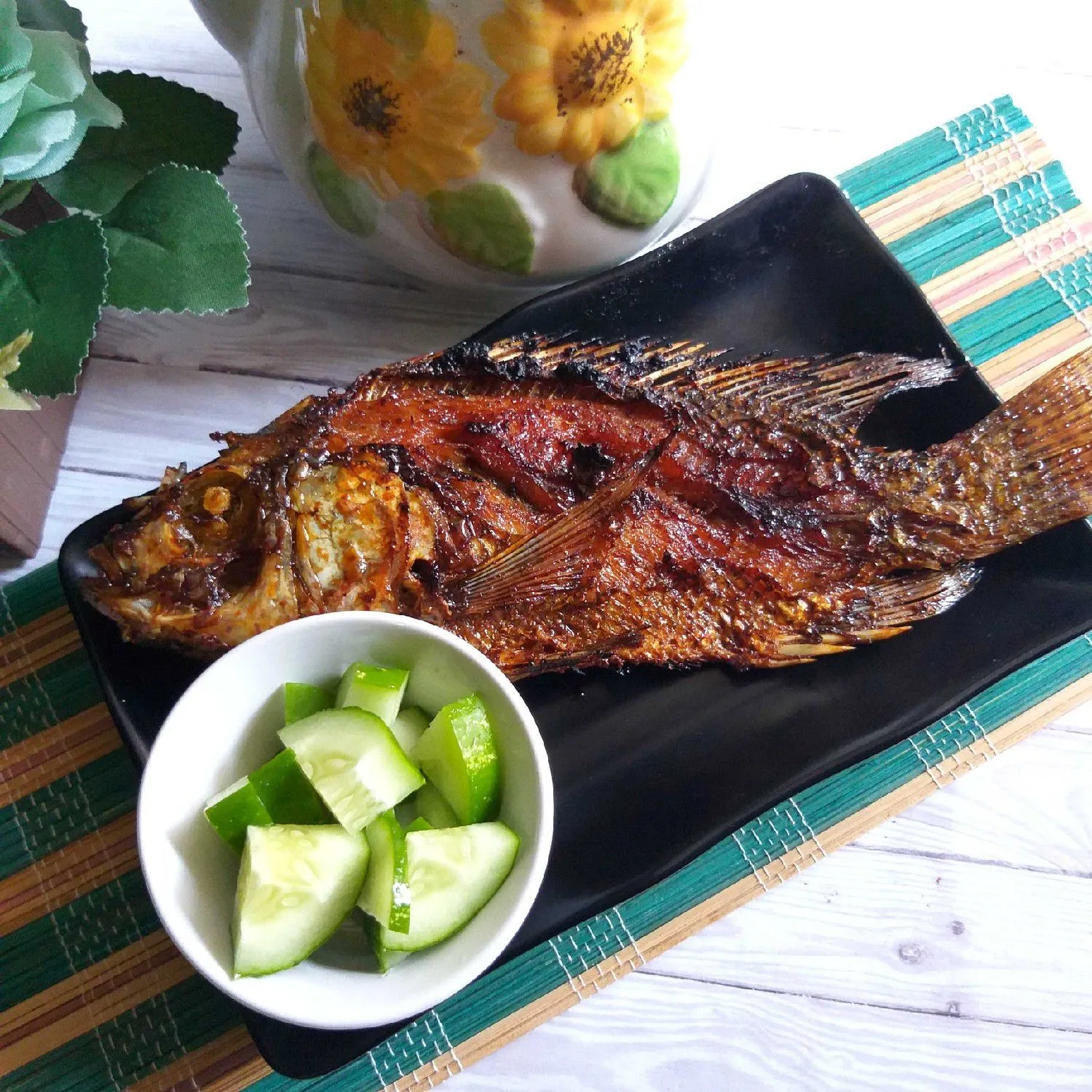 Ikan Bakar Bumbu Kacang #JagoMasakMinggu7Periode3