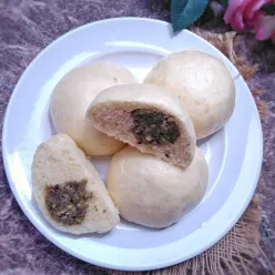 Bakpao Isi Kacang Hijau #JagoMasakMinggu7Periode3
