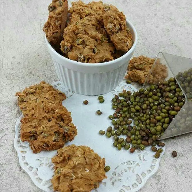 Kukis Kacang Hijau Oat #JagoMasakMinggu7Periode3