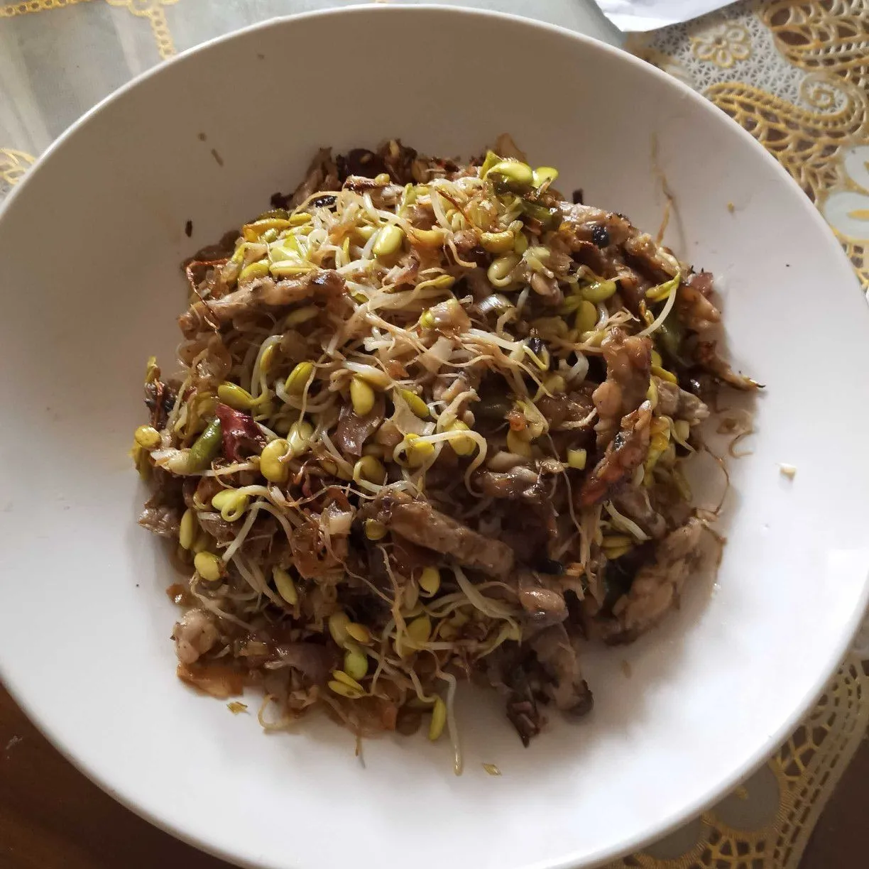 Tumis Tempe Kecambah