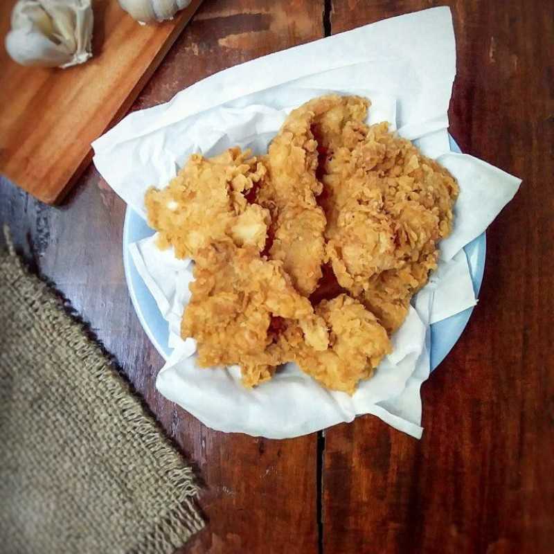 Resep Dada Ayam Fillet Krispi dari Chef Tine Wahyudi