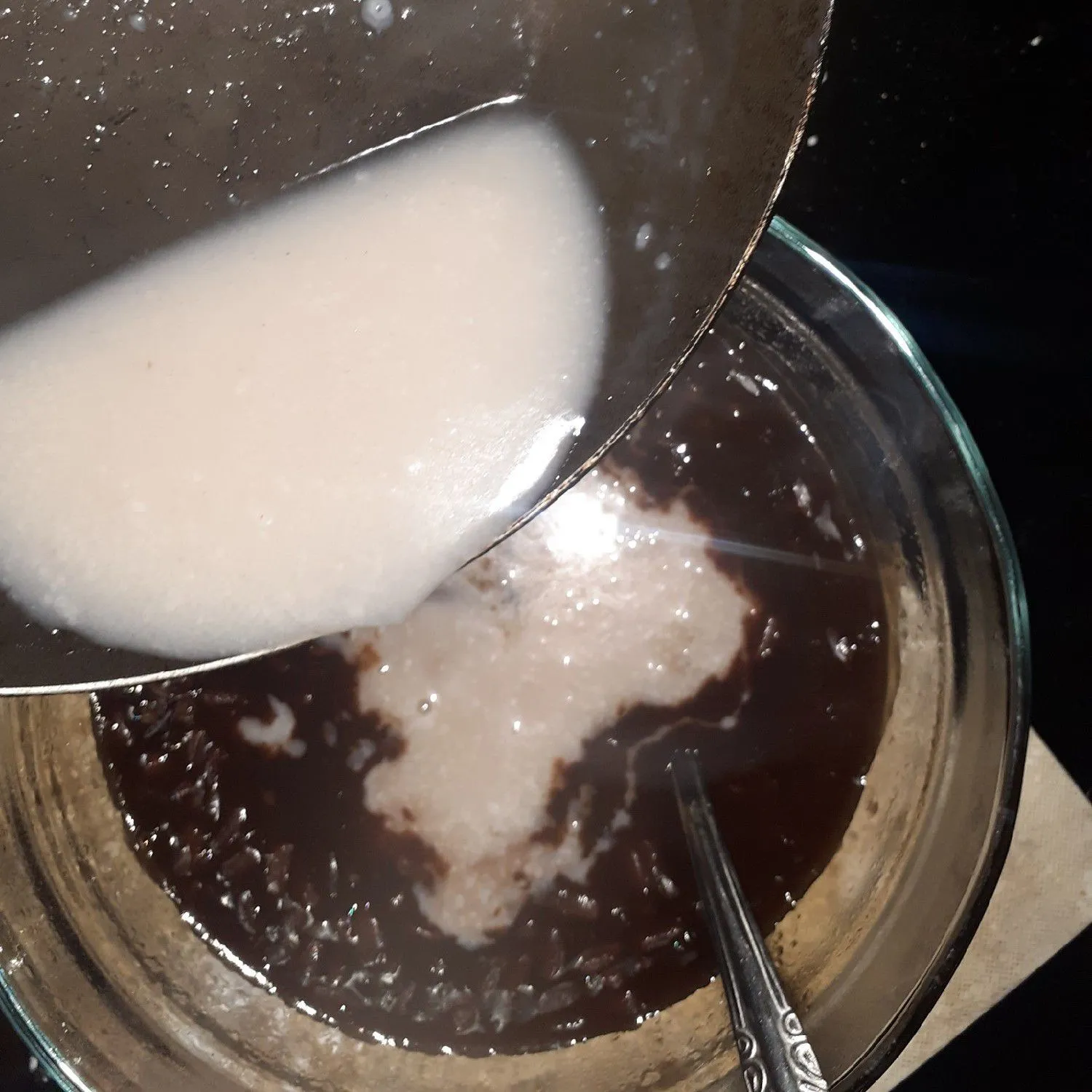 Step 8 Bubur Kacang Merah