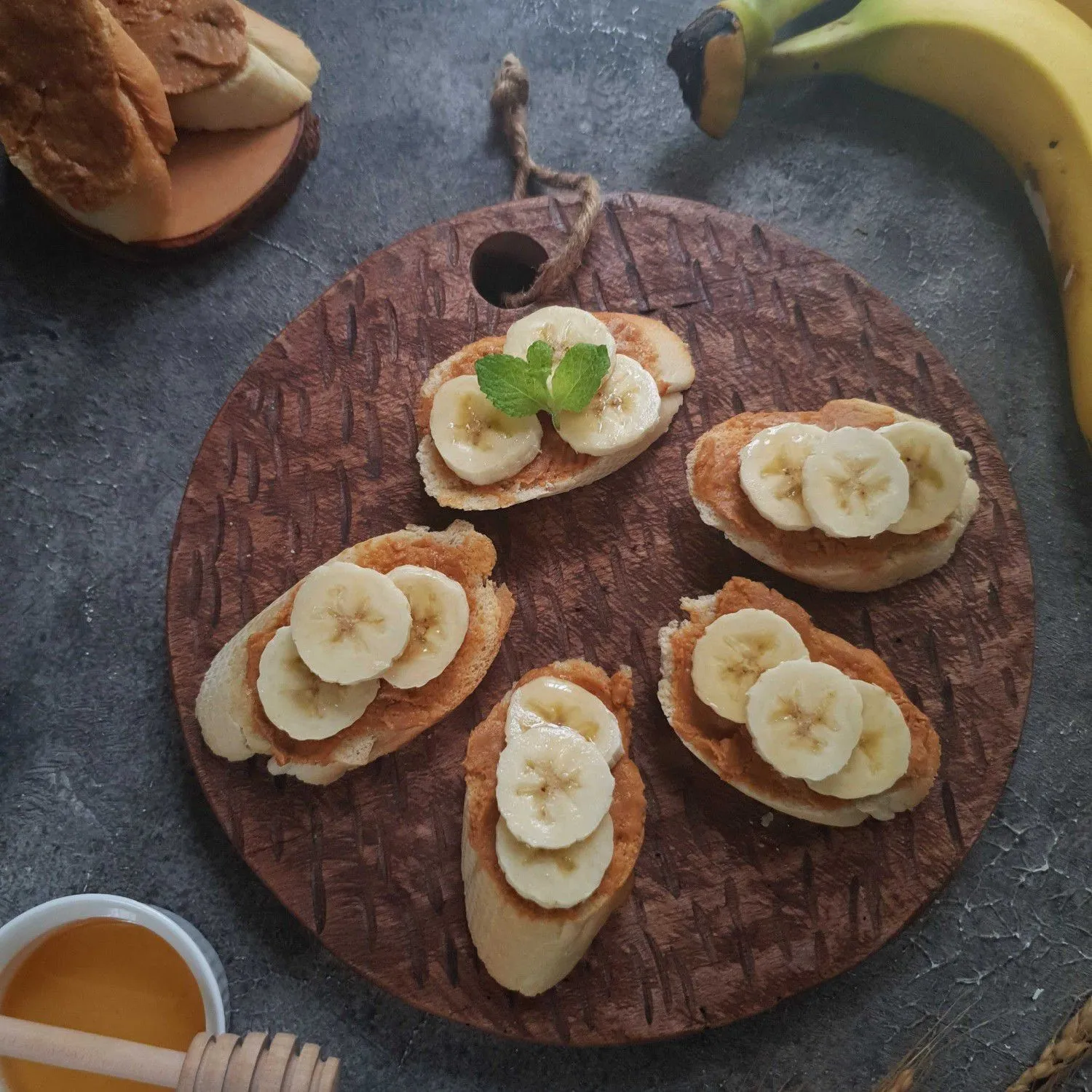 Baguette Peanut Butter & Banana #JagoMasakMinggu7Periode3