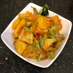 Buncis Kentang Balado