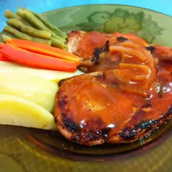 Steak Ayam Sederhana Saus Bombai