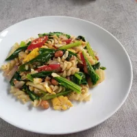 Kacang Masak Sawi Fusili #JagoMasakMinggu7Periode3