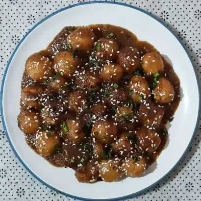 Bola Tahu Kecap Tabur Wijen