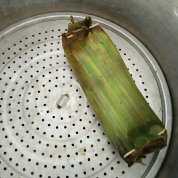 Kukus selama 35 menit hingga matang.