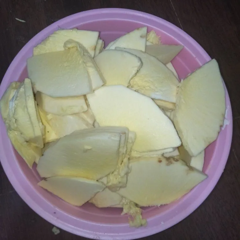 Step 1 Sukun Goreng