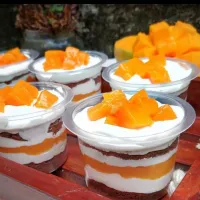 Mango Float Dessert Cup