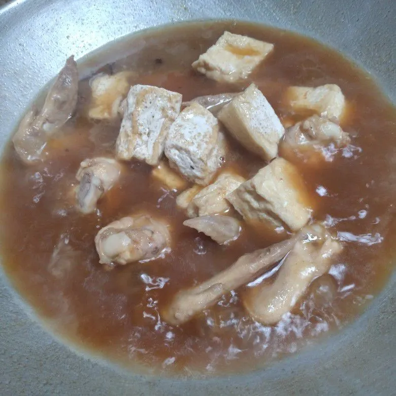 Step 6 Semur Ayam Tahu