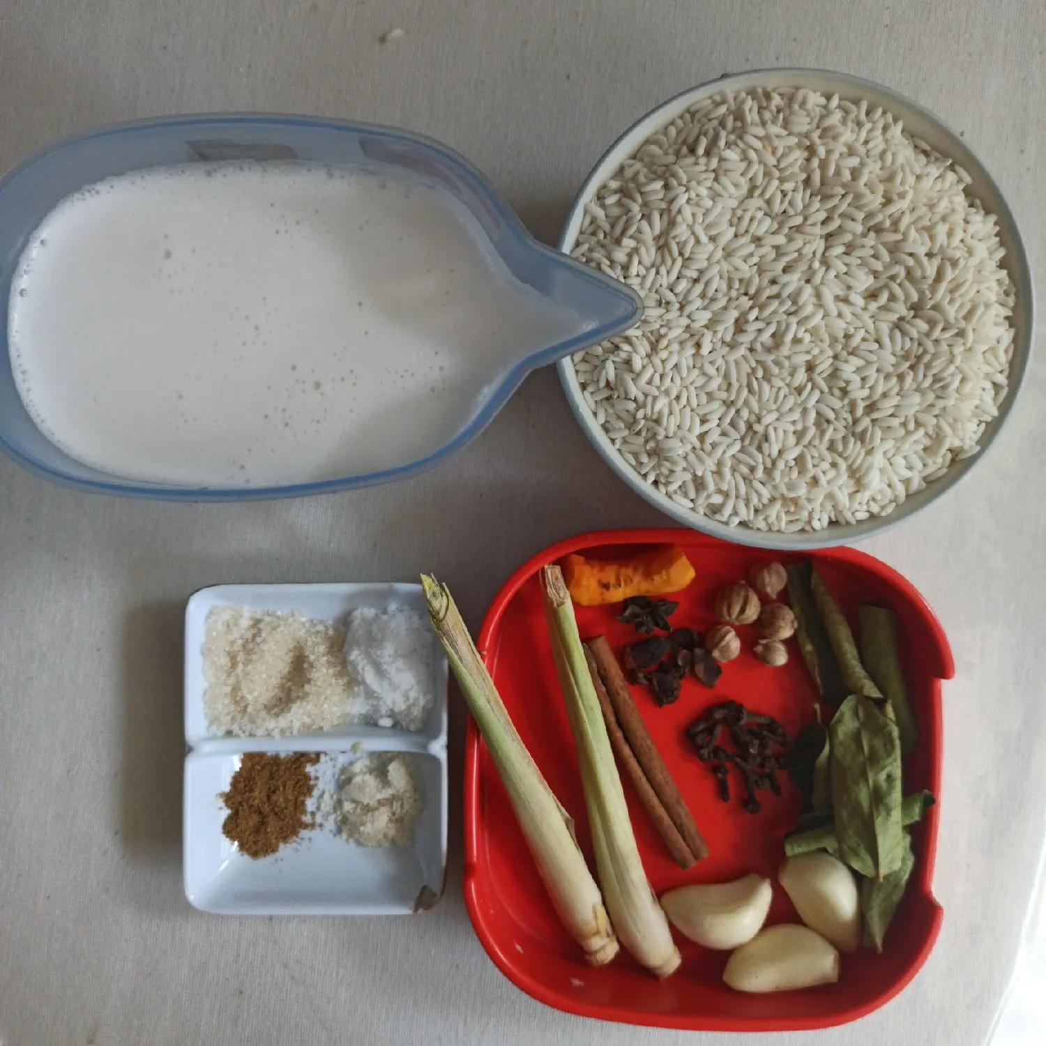 Step 1 Nasi Kuning