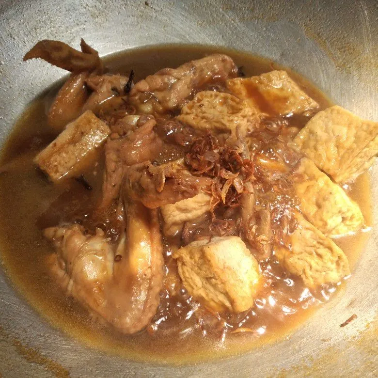 Step 7 Semur Ayam Tahu