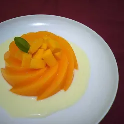 Triple Mango Pudding