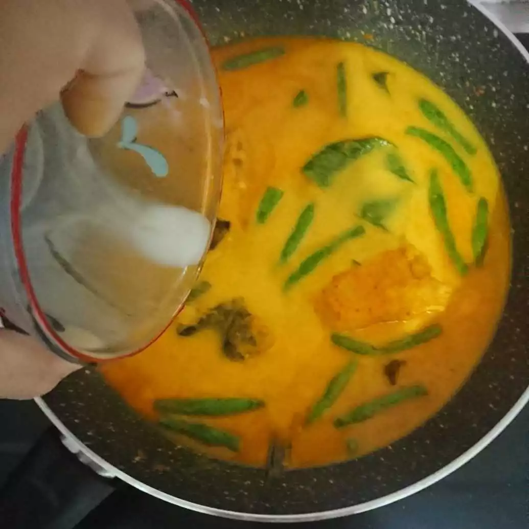 Step 7 Gulai Ikan Tapah