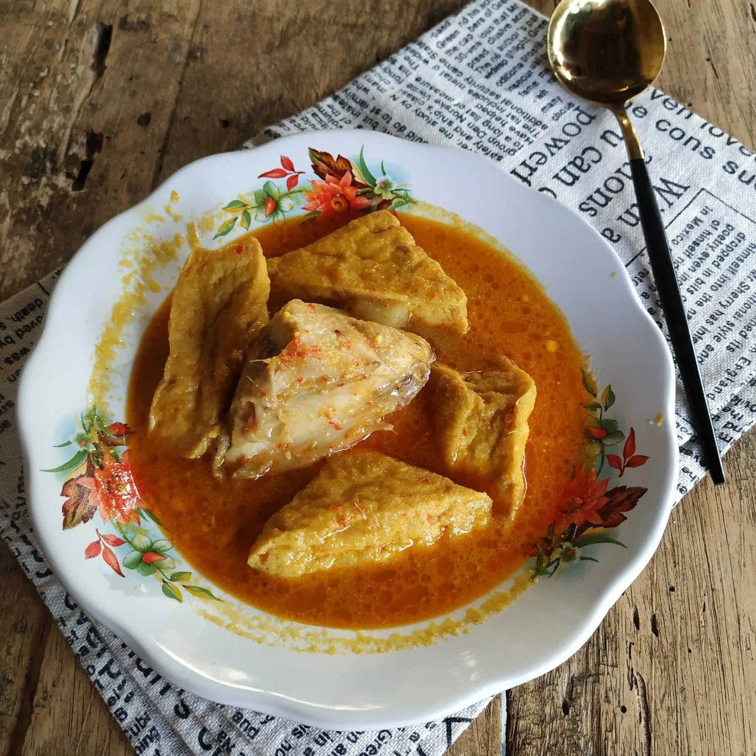 Gulai Ayam Tahu #JagoMasakMinggu8Periode3