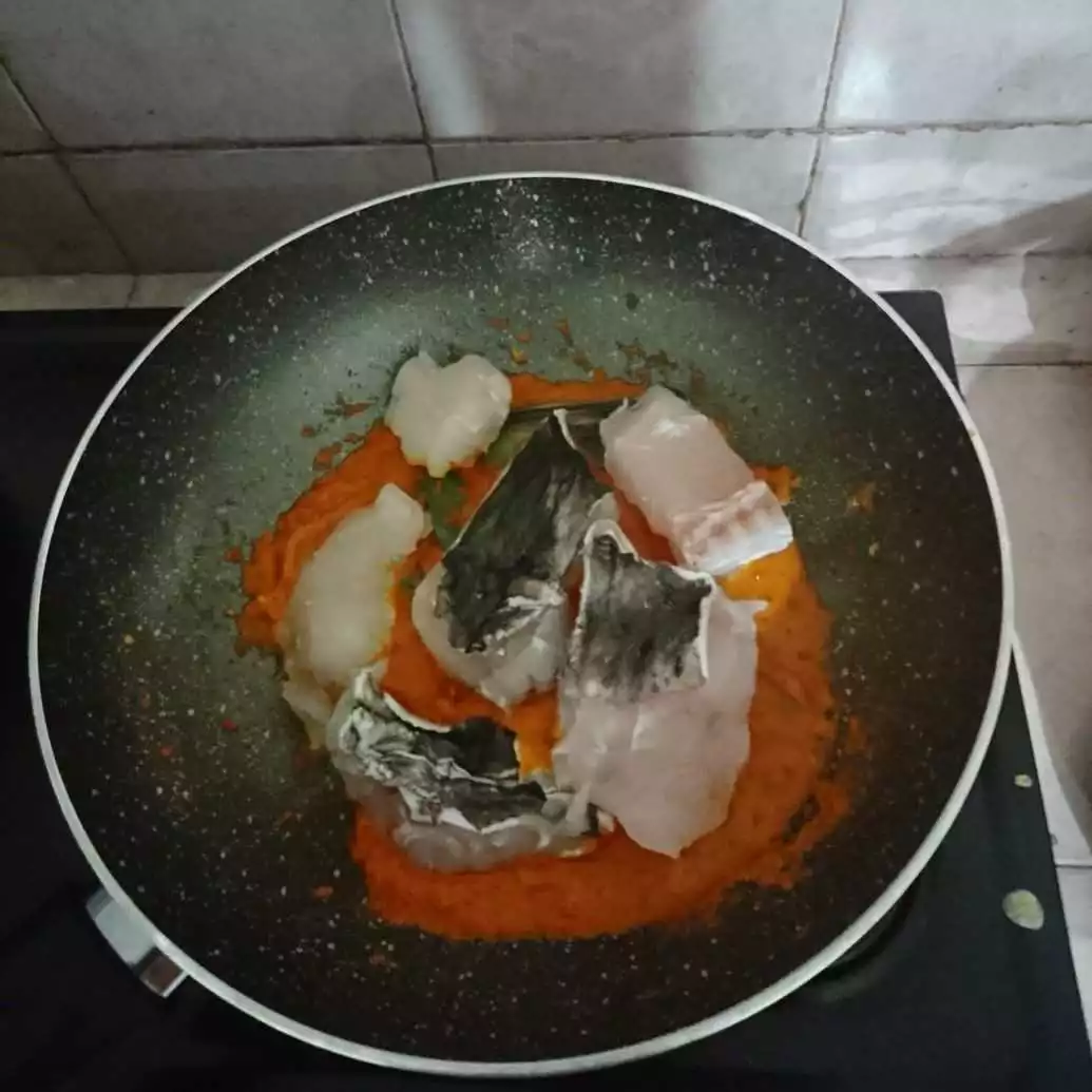 Step 5 Gulai Ikan Tapah