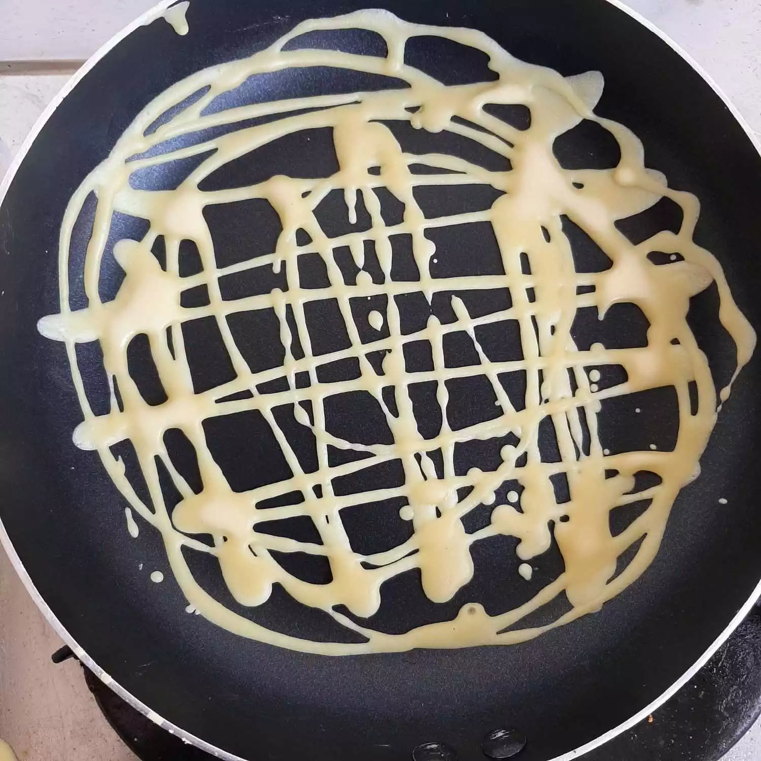 Step 8 Roti Jala Kari Ayam