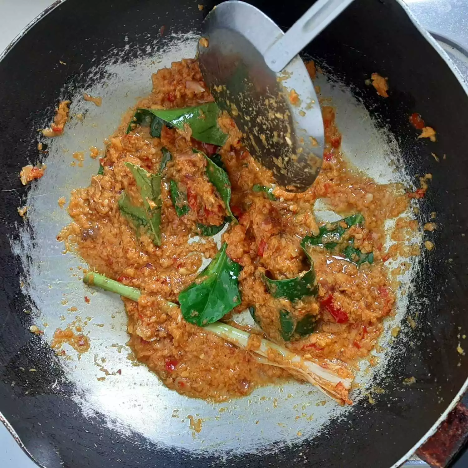 Step 2 Roti Jala Kari Ayam