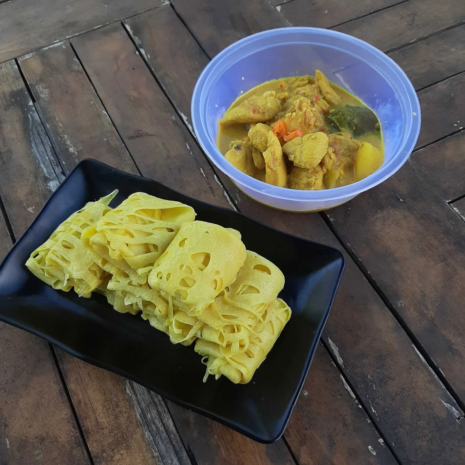 Roti Jala Kari Ayam #JagoMasakMinggu8Periode3