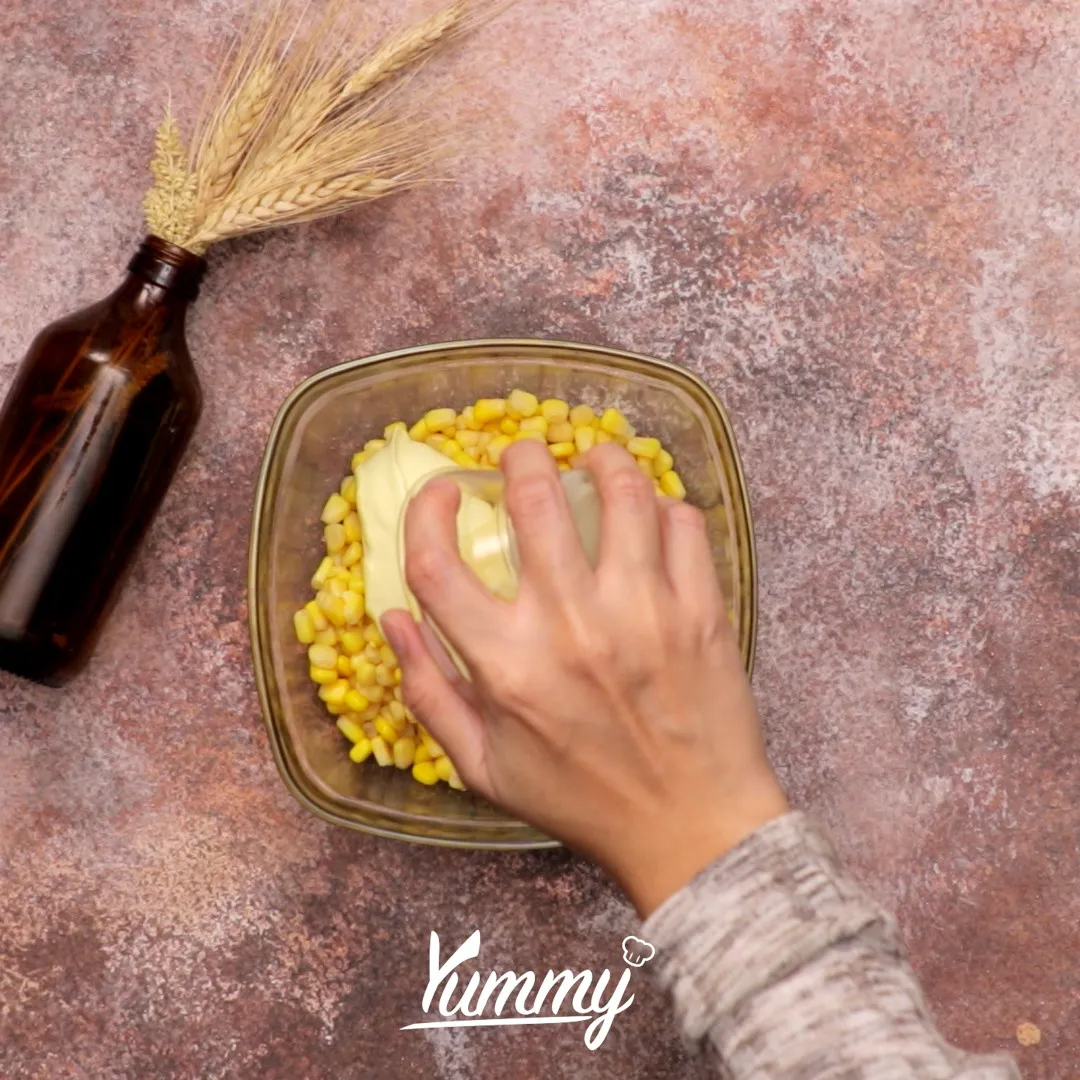 Step 1 Toast Jagung Manis Lumer
